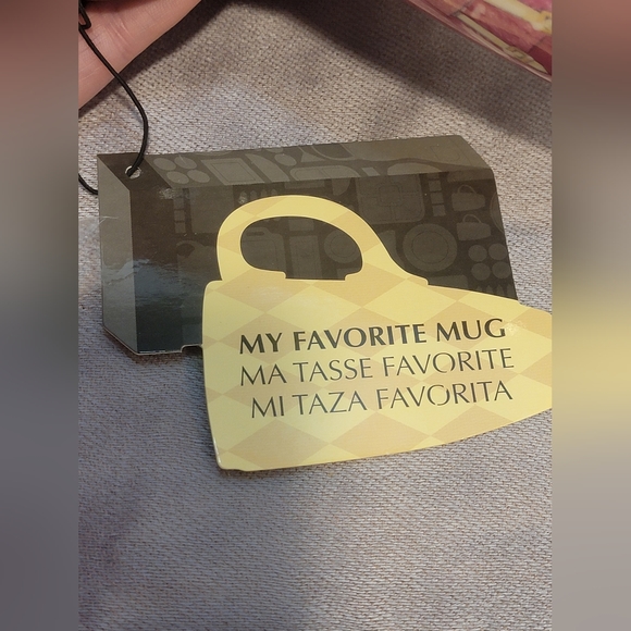 Paula Joerling Cypress Home Mug Pink Purse Mug NWT 17oz - Picture 10 of 15